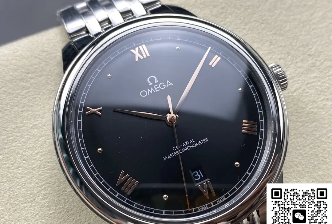 KZ Factory Omega De Ville 434.10.40.20.01.001 1:1 Best Edition Replica Watch